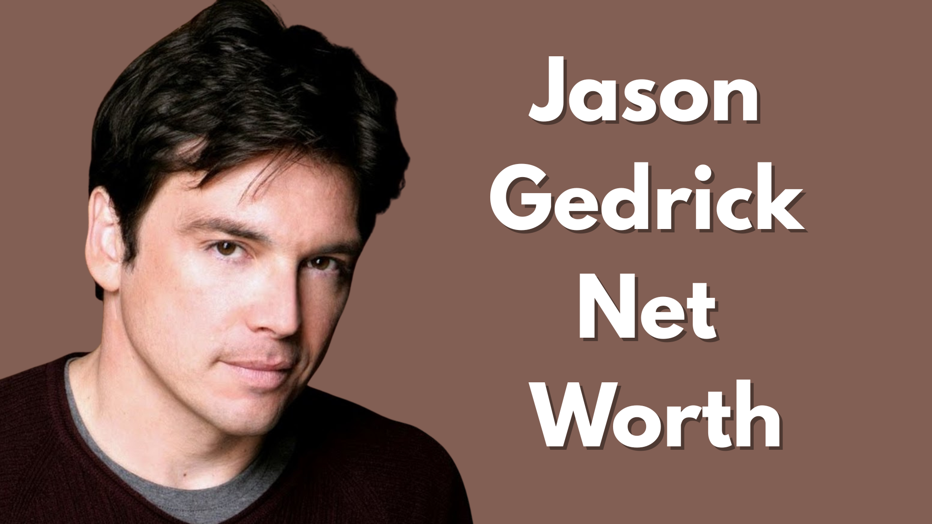 Jason Gedrick net worth